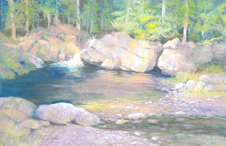Limestone Creek by artist Maryneil Dance